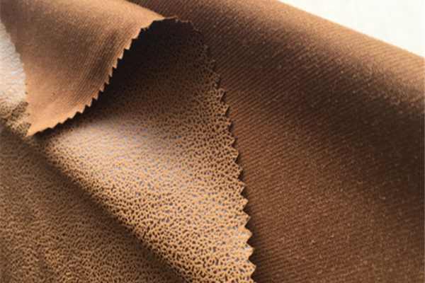 Assured Polyester suede fabric