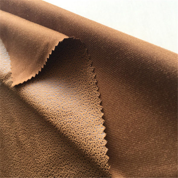 Assured Polyester suede fabric