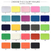 towel color card